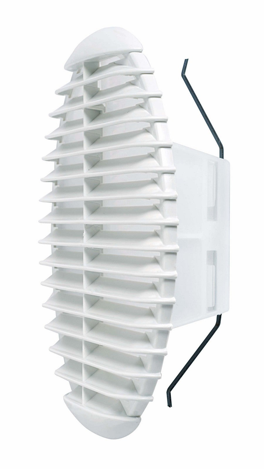 griglia aerazione in plastica con molle+zanzariera diametro 125/160 2pz cod:ferx.38240