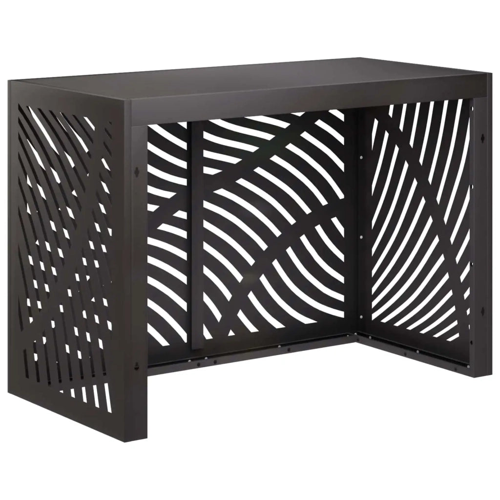 Copertura per condizionatore d'aria Nero 100 x 50 x 70 cm 8014101