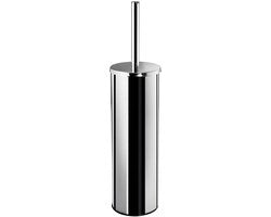 Toiletbrush elegante - acciaio inossidabile - finitura cromata - 1 pezzo
