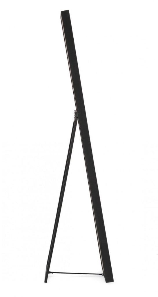 Specchio Rettangolare Nero Moderno da Interno 40x170 - YOUNG