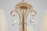 Lampadario Elegant in Metallo Brionia Beige