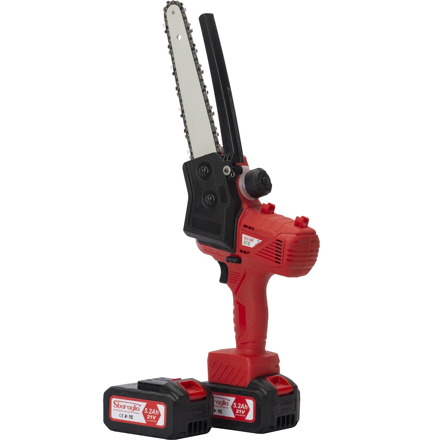 ELETTROSEGA SBARAGLIA 2 BATTERIE 21V 5,2AH 2 BATTERIE SEGA ELTTRICA A BATTERIA