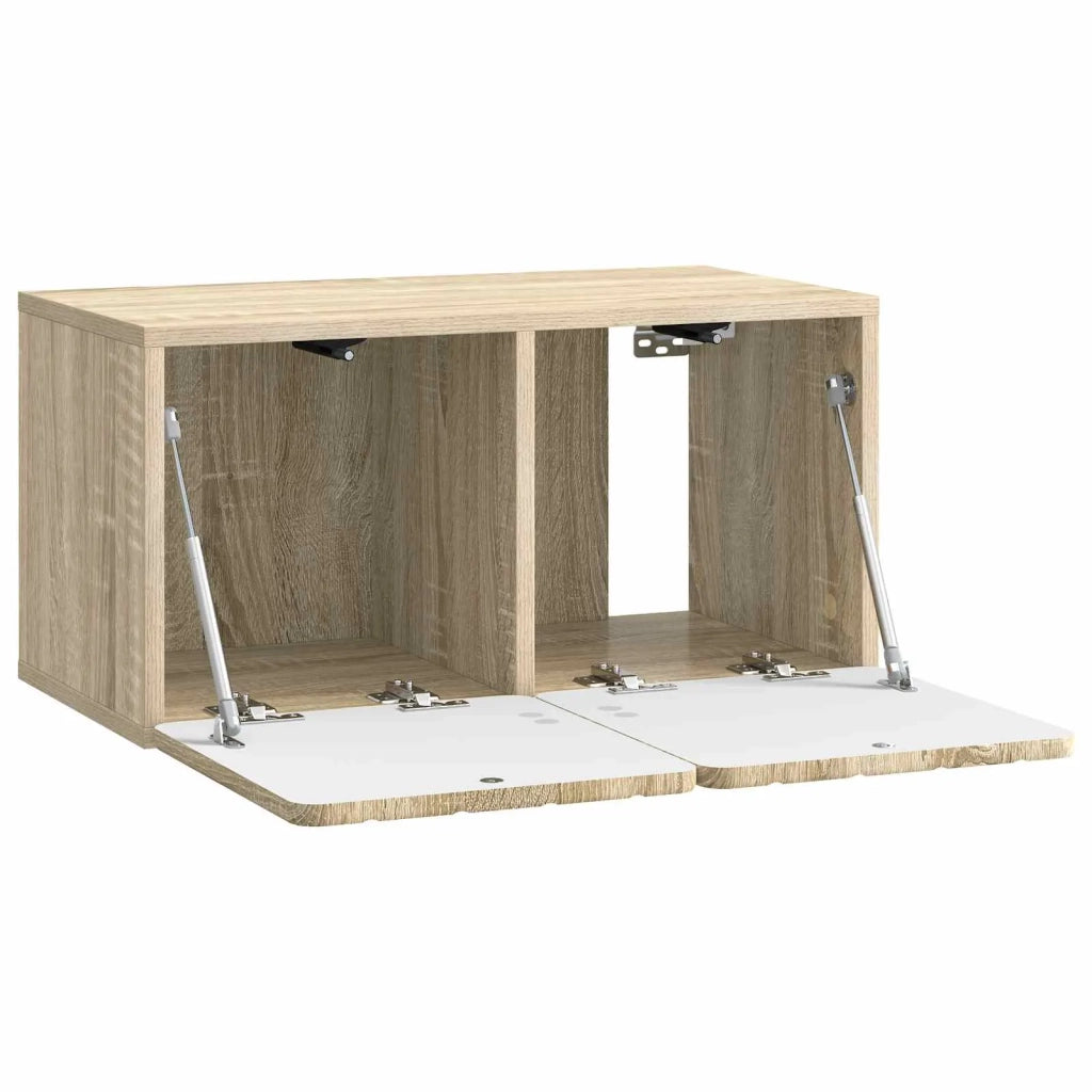 Mobile Porta TV da Muro 59,5 x 31 x 30 cm Rovere Sonoma 898367