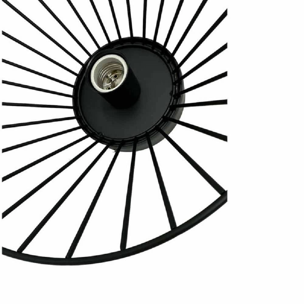 Trade Shop - Plafoniera Paralume Metallo Lampadario Lampada E27 Decorativa Contemporanea C70 -