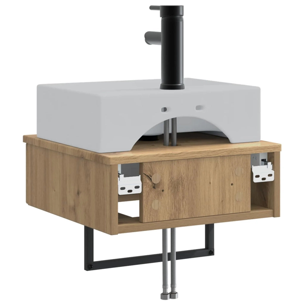 Lavabo da Parete Rovere Artigianale 40 x 41 x 39 cm