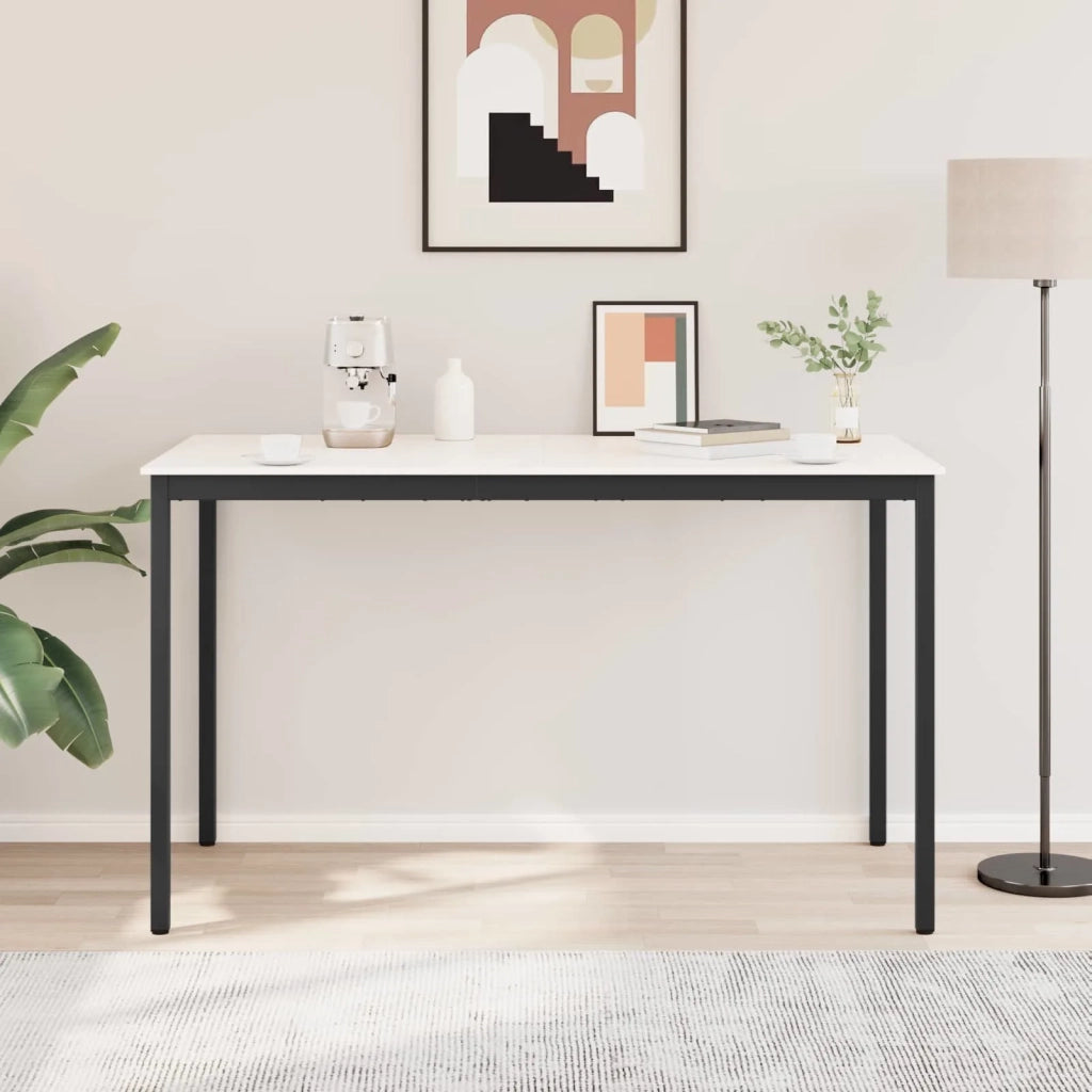 Tavolo da bar Bianco 180 x 90 x 105 cm Pino massello 892812