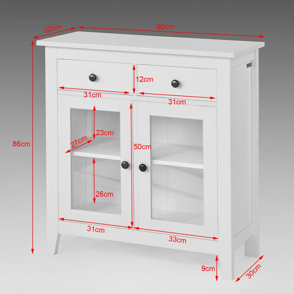 Base Credenza,Mobile ingresso,Armadietto da soggiorno,bianco, FSB05-W