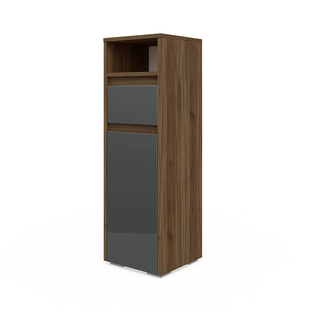 Vicco Mobiletto bagno Antracite lucido 30.2 x 96.3 cm