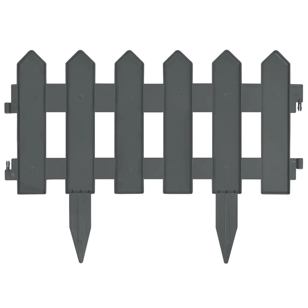 Bordi per Prato 25 pz Antracite 10 m in PP CFW7550445