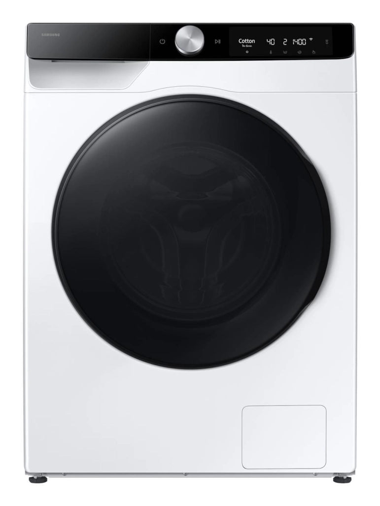 Samsung WD11DG6B85BKU3 Lavasciuga a carica frontale 11-6 kg 1400 rpm Classe a (lavaggio) - D (lavaggio + asciugatura) AI Control Ecodosatore Vapore Igienizzante Wi-Fi (85x60x60 cm) Bianco