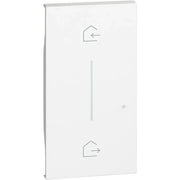 Cover Bticino Living Now Simbolo ENTRA & ESCI Wireless Bianco KW40M2