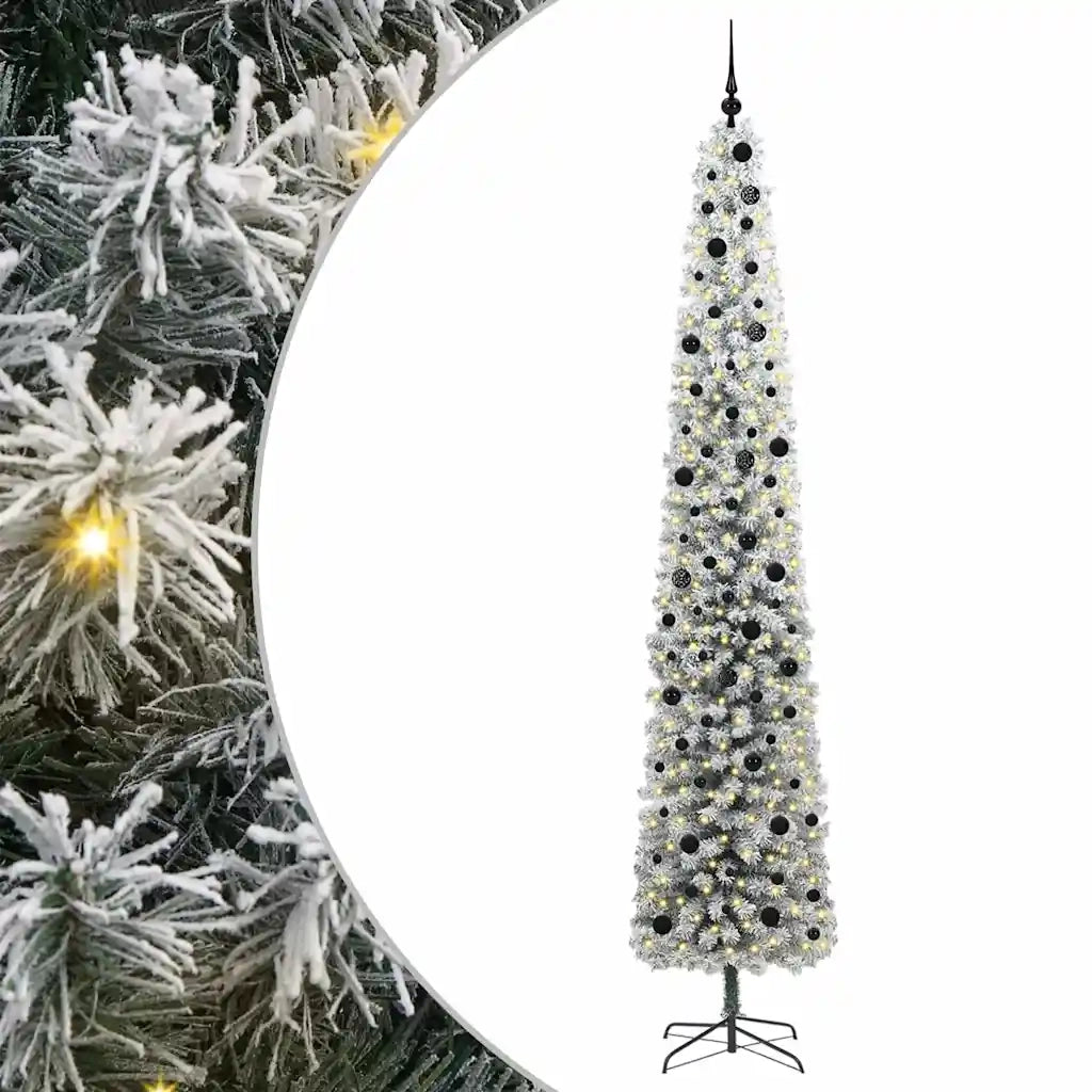 Albero di Natale Artificiale-Albero Natalizio con 300 LED Verde 300 cm 116731