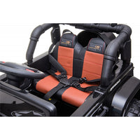 Macchina Elettrica per Bambini Fuoristrada Adventure 12V con Telecomando Bianco