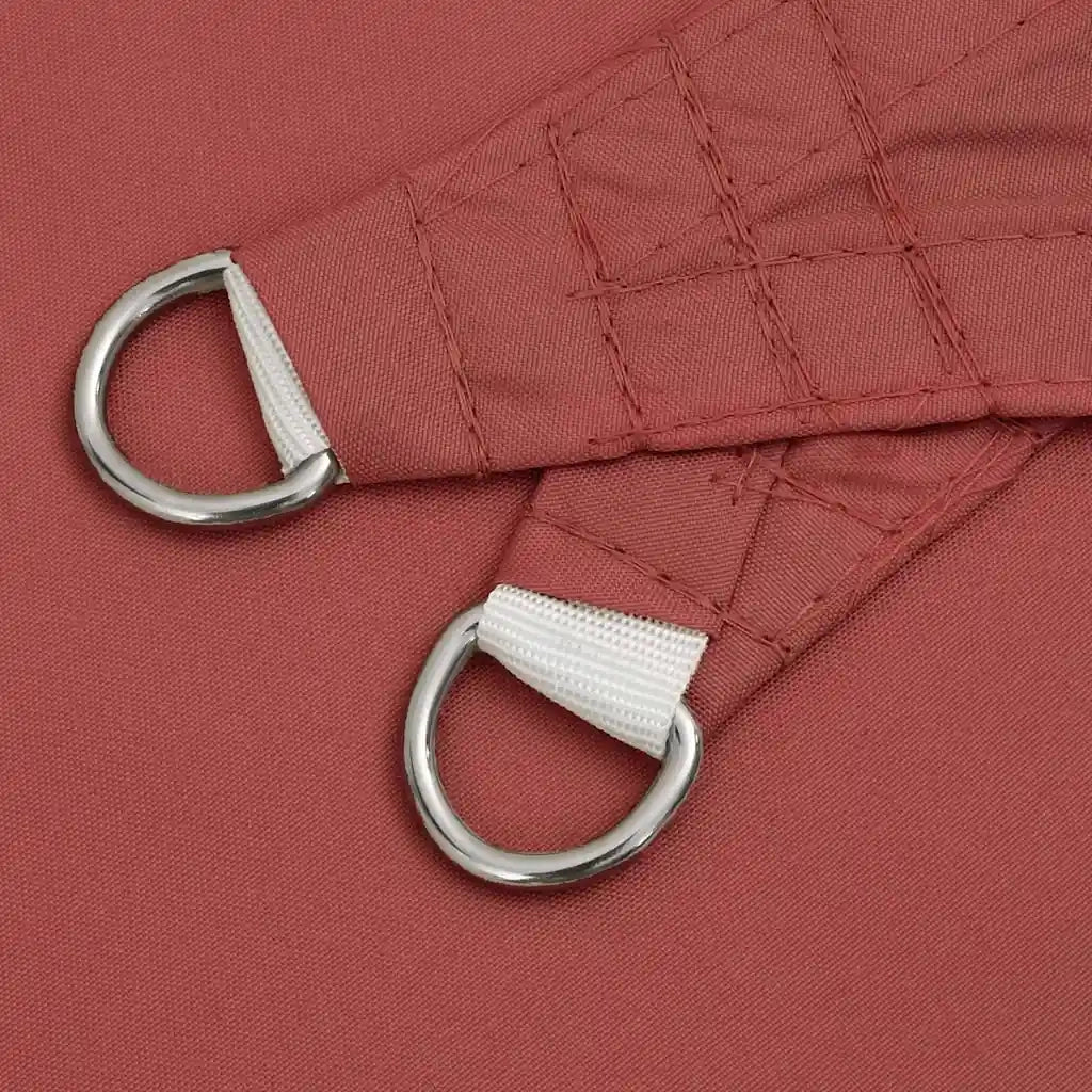 Parasole a Vela Oxford Triangolare 3x3x3 m Terracotta 135390