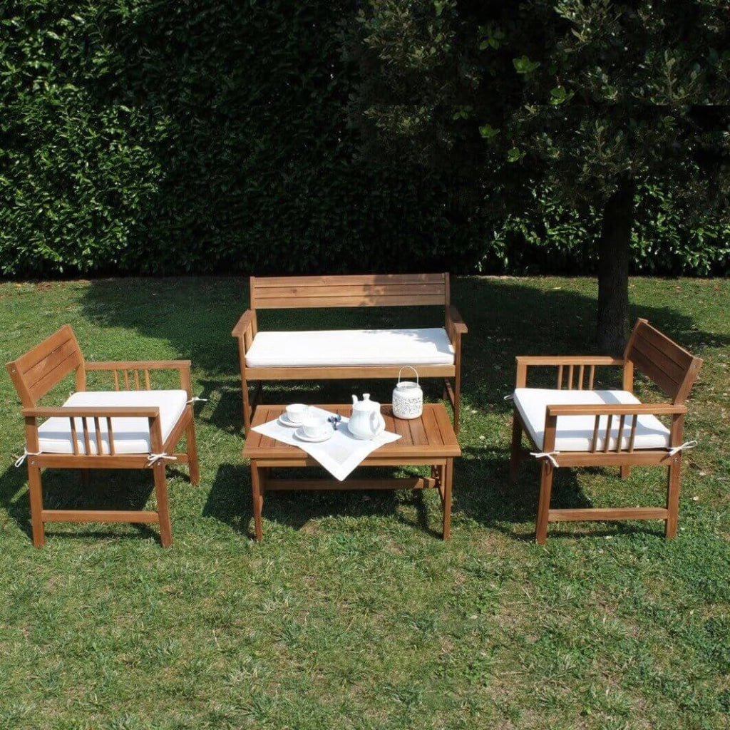 Salotto da Giardino in Acacia - AURELIO