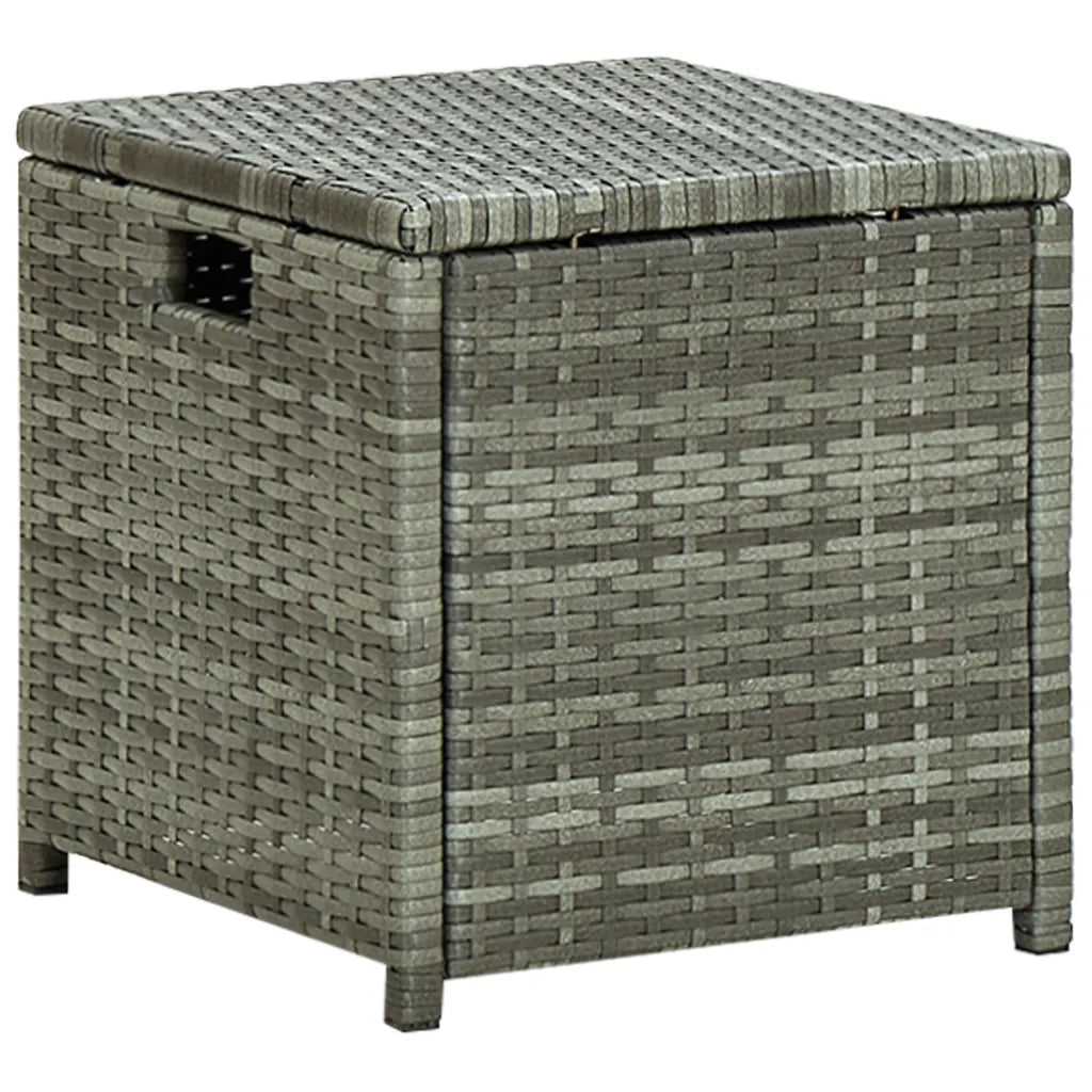 Set Divani da Giardino 6 pz con Cuscini in Polyrattan Grigio 315231
