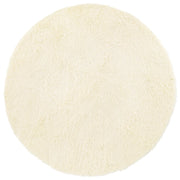 Tappeto del soggiorno | Tappeto Shaggy a Pelo Lungo NAVARRA Crema 240x240 cm poliestere