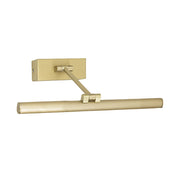 SAYA - Applique da Bagno LED 8W IP44 3000K 600lm in Metallo Oro Satinato - Illuminazione per Specchi e Quadri - Rossini Group