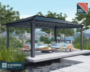 Gazebo in Alluminio Dallas  3.6X6 m