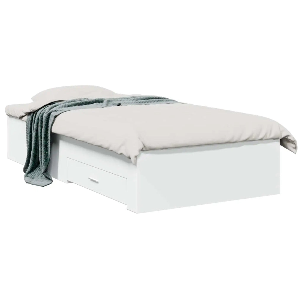 Telaio del letto con storage Bianco 80 x 200 cm 3429525