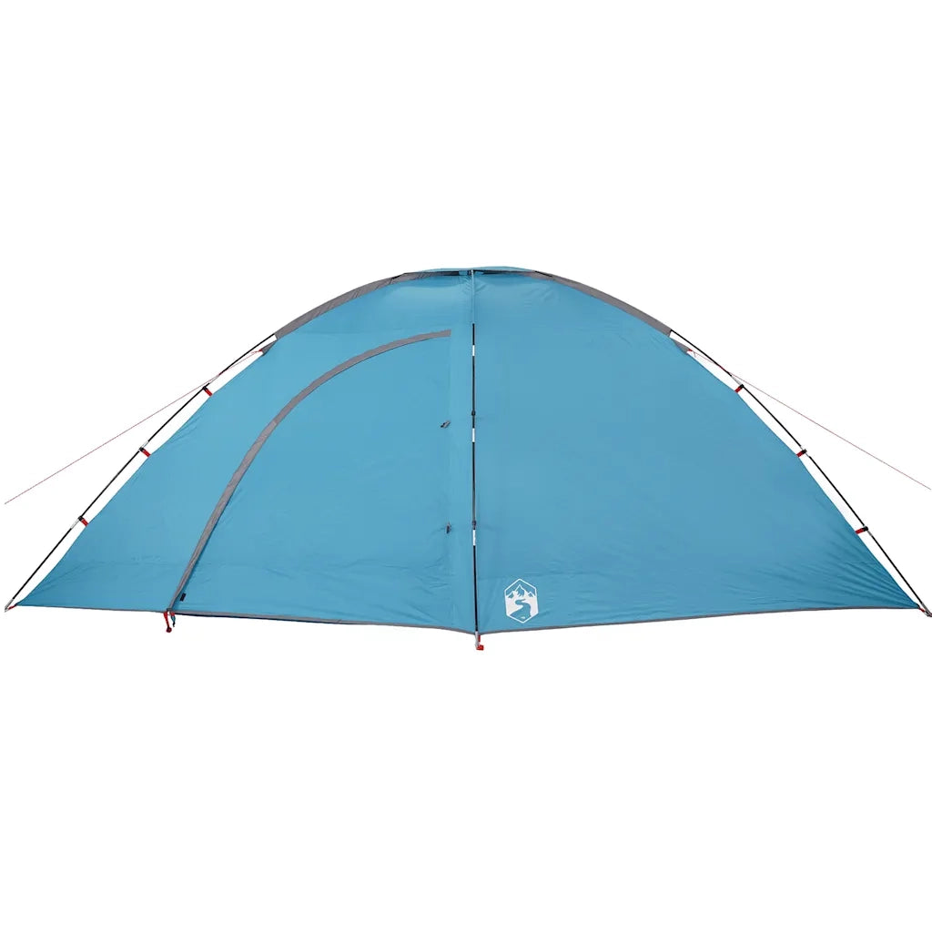 Tenda da Campeggio per 8 Persone-Tenda per Famiglie Blu Impermeabile