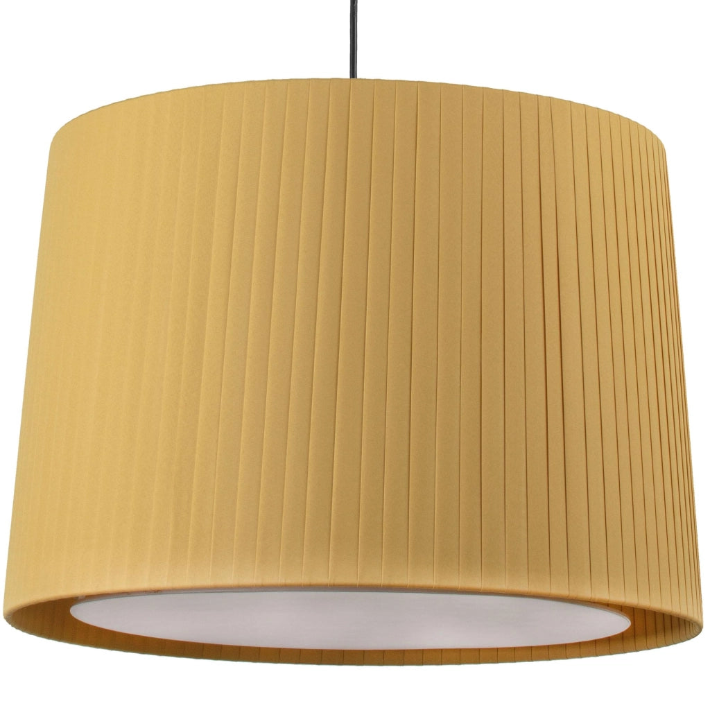 68604-45 SAMBA Lampada sospensione nera/giallo con spina, Faro Barcelona