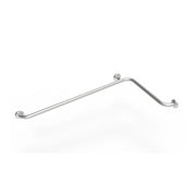 Maniglia angolare di sicurezza da cm 110x60 inox satinato