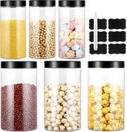 Cassetta di conservazione con coperchio, cucina, 6 contenitori per scatole di conservazione, conservazione di muesli, conservazione di cereali, cassetta di conservazione per cornflakes, contenitori di conservazione per cereali.