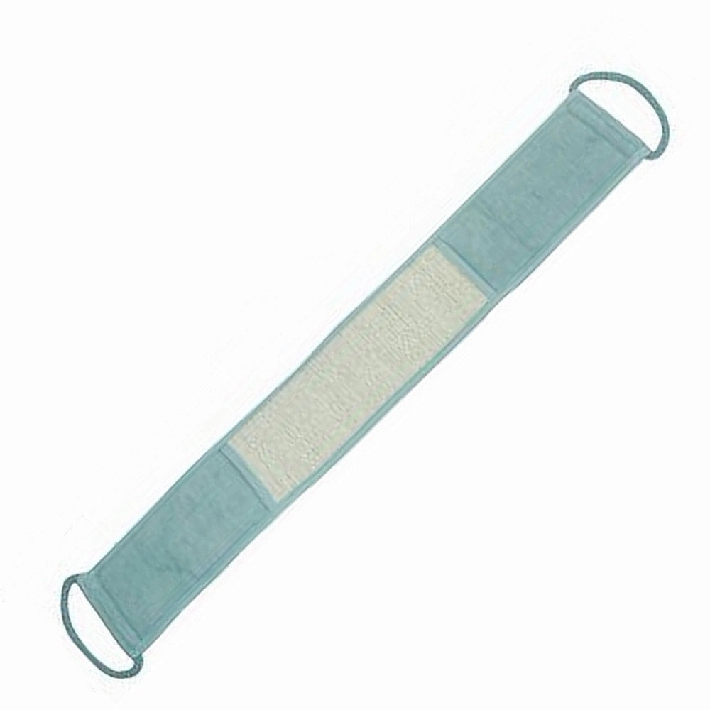 Trade Shop - Fascia Spugna Lavaschiena Esfoliante Bagno Doccia Striscia Lava Schiena Azzurro 79670 -