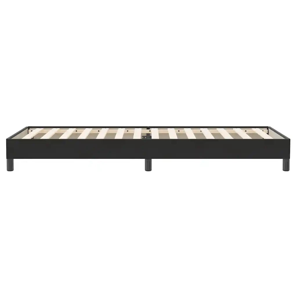 vidaXL Letto a Molle senza Materasso Nero 90x220 cm in Velluto