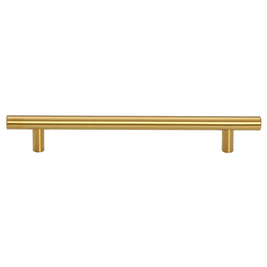 Maniglie per Mobili 10pz Oro 160mm in Acciaio Inox 155359