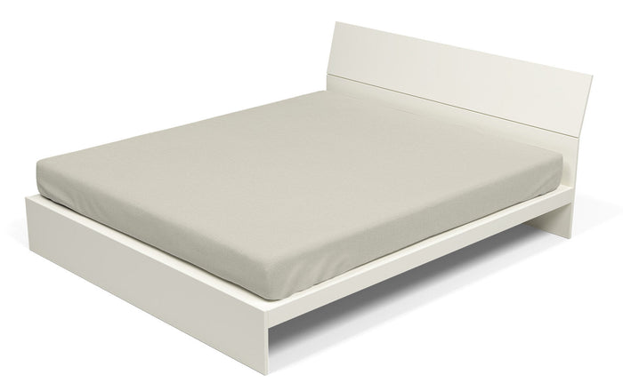 Lenzuolo Sotto con Angoli ed Elastico Tinta Unita Panna 1 Piazza e Mezzo Francese