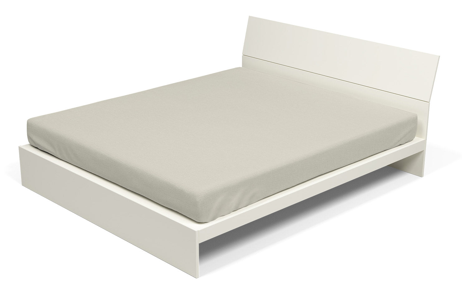 Lenzuolo Sotto con Angoli ed Elastico Tinta Unita Panna Matrimoniale Maxy