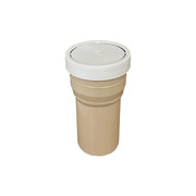 Tronchetto wc con guarnizione in pvc : Colore - Avorio, Diametro - 100