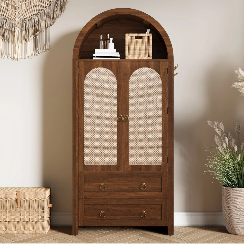 Credenza Vintage con Cassetti in Intreccio ¨C MINIMAL ¨C Soggiorno e Camera