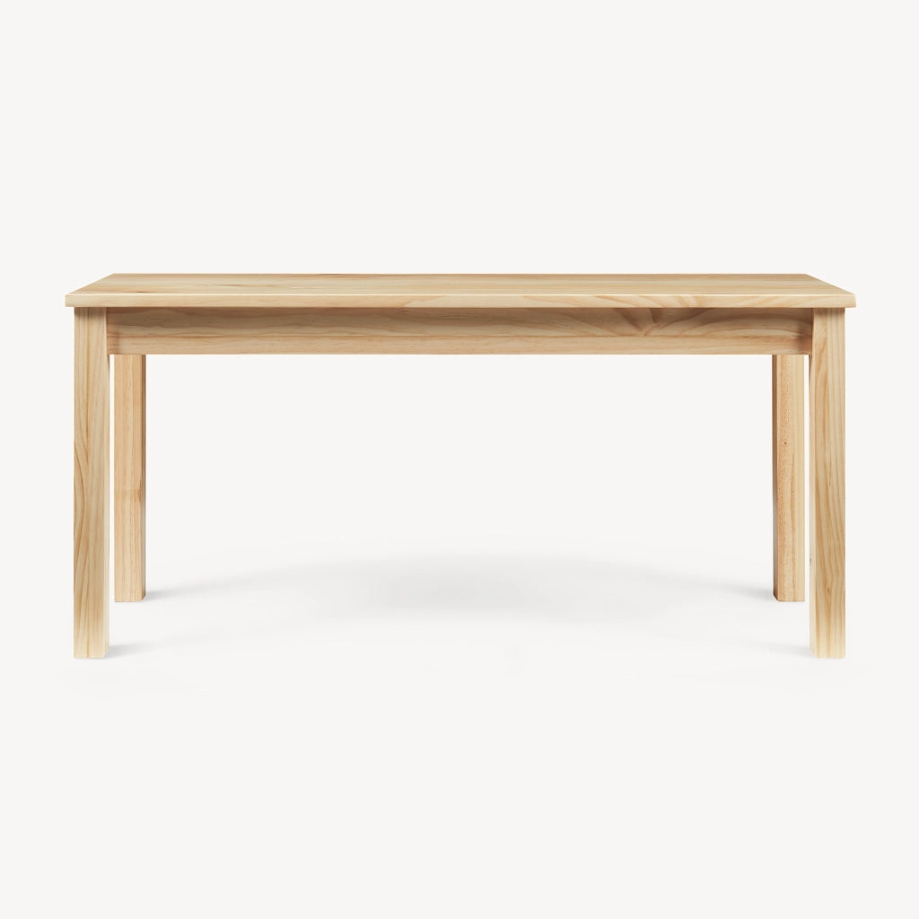 Panca da Tavolo Pranzo Trerunulu in Legno di Pino 100 x 35 x 45 cm - Naturale [en.casa]