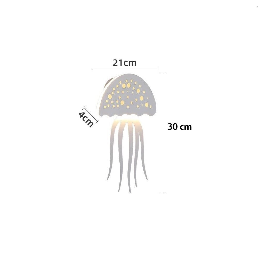 APPLIQUE LAMPADA DA PARETE PER INTERNI LUCE MURO A LED MEDUSA CAMBIA 3 TONALITA'