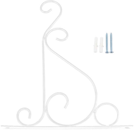 Attaccapianti per Muro - Sostegno per Pianta - Braccio per Pianta da Parete - Supporto per Piante - Muro per Allevamento di Uccelli - Dimensioni 25 x 21 cm - Sostegno per Pianta da Parete
