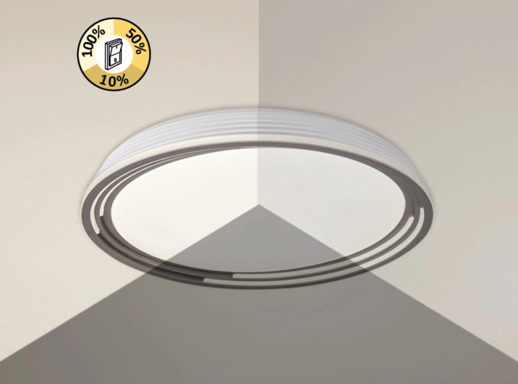 Plafoniera tonda 51,5cm LED 36W bronzo Valter Rabalux