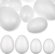 Uova di schiuma in gomma 40 pezzi - Uova vuote per decorare - Progetti di scuola - Decorazioni - Uova di schiuma sicure per bambini