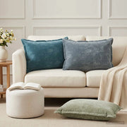 Federa 6 pz HOUTEN Verde 50 x 70 cm Tessuto Chenille 919544