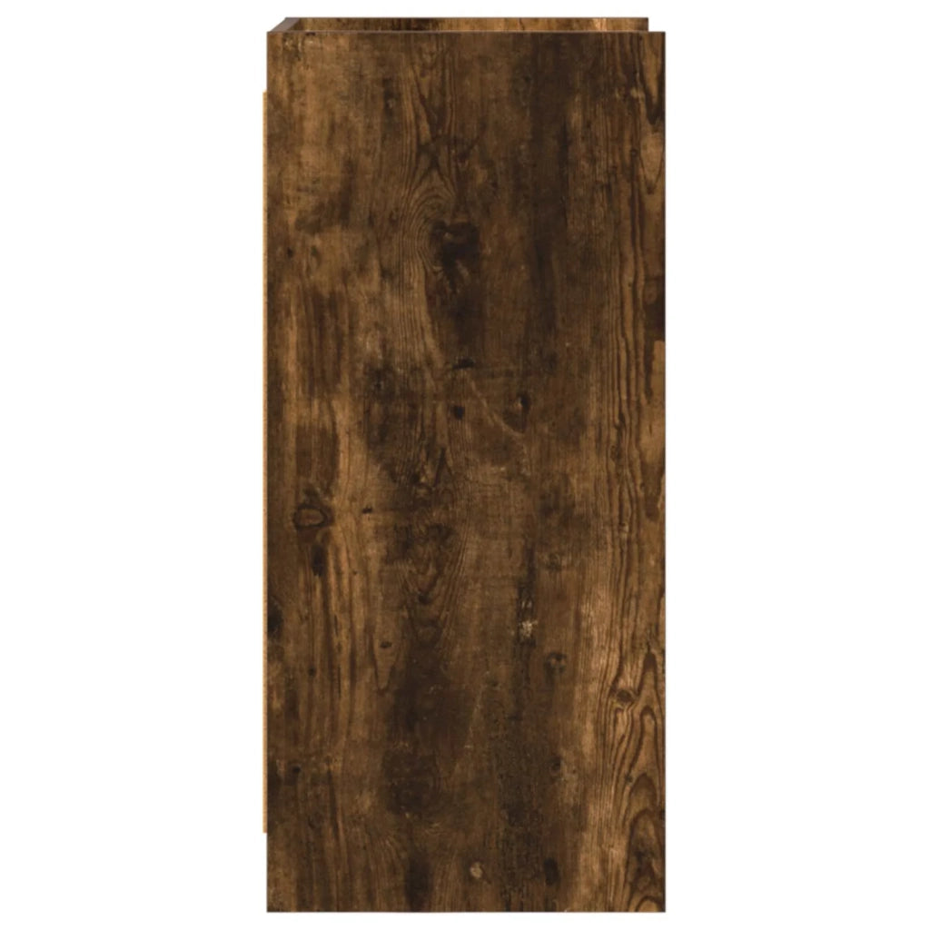 Credenza Rovere Fumo 40 x 36 x 80 cm Legno ingegnerizzato 8011071