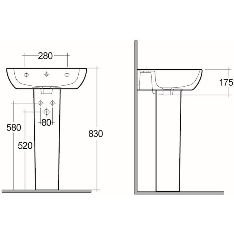 Colonna serie caroline