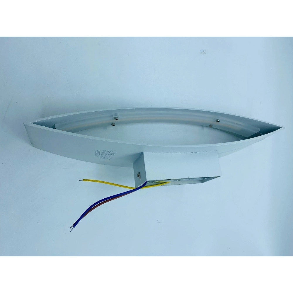 Trade Shop - Applique Lampada Da Parete Luce Led Moderna 12 Watt Luce 4000k 6500k 3000k E59-b -