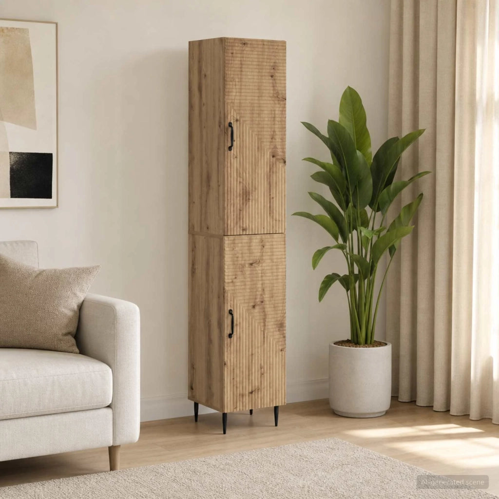 Set di armadi 2 pcs Rovere Artigianale 33 x 34,5 x 89,5 cm 3416636