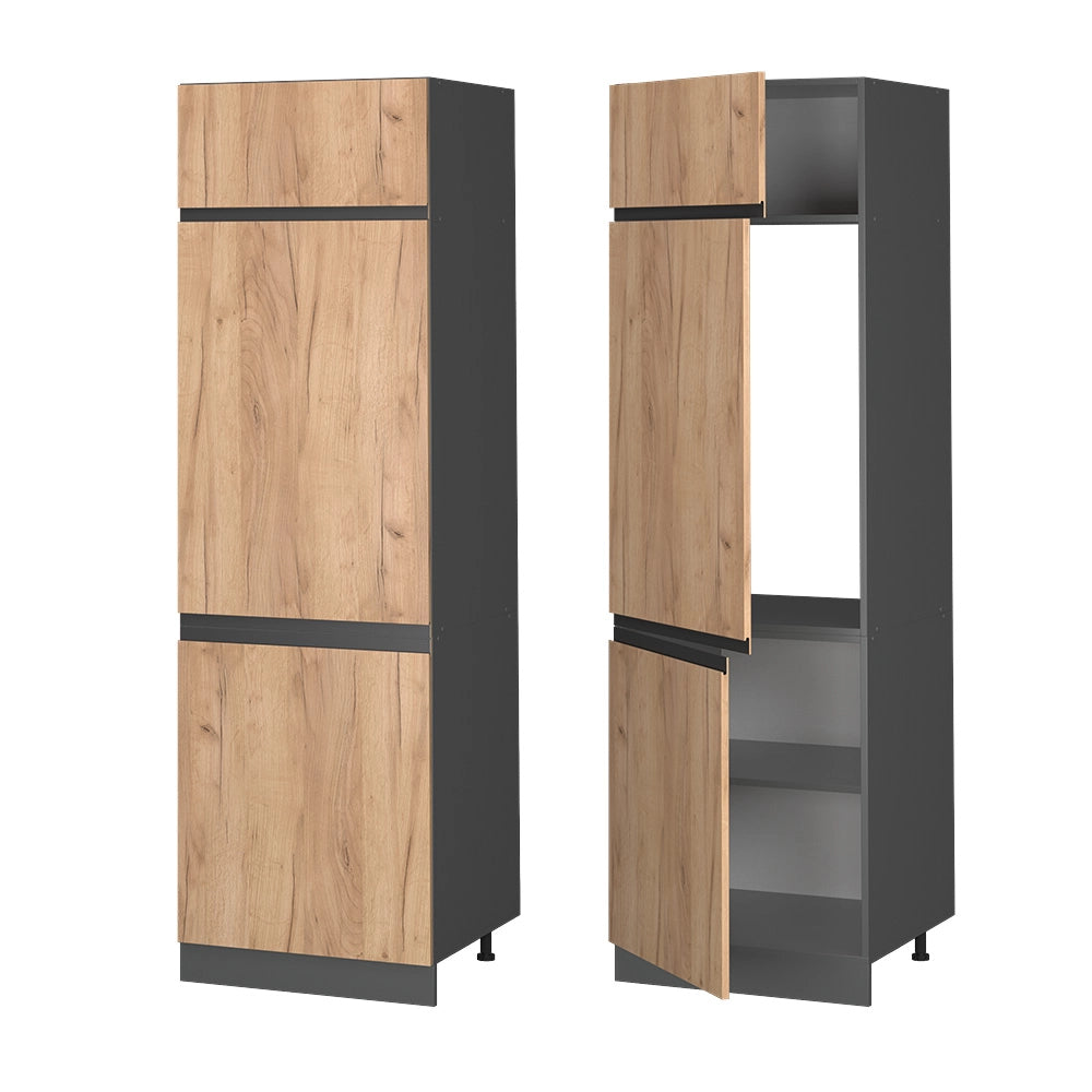 Vicco Mobile alto Quercia dorata 60 cm Forma a J