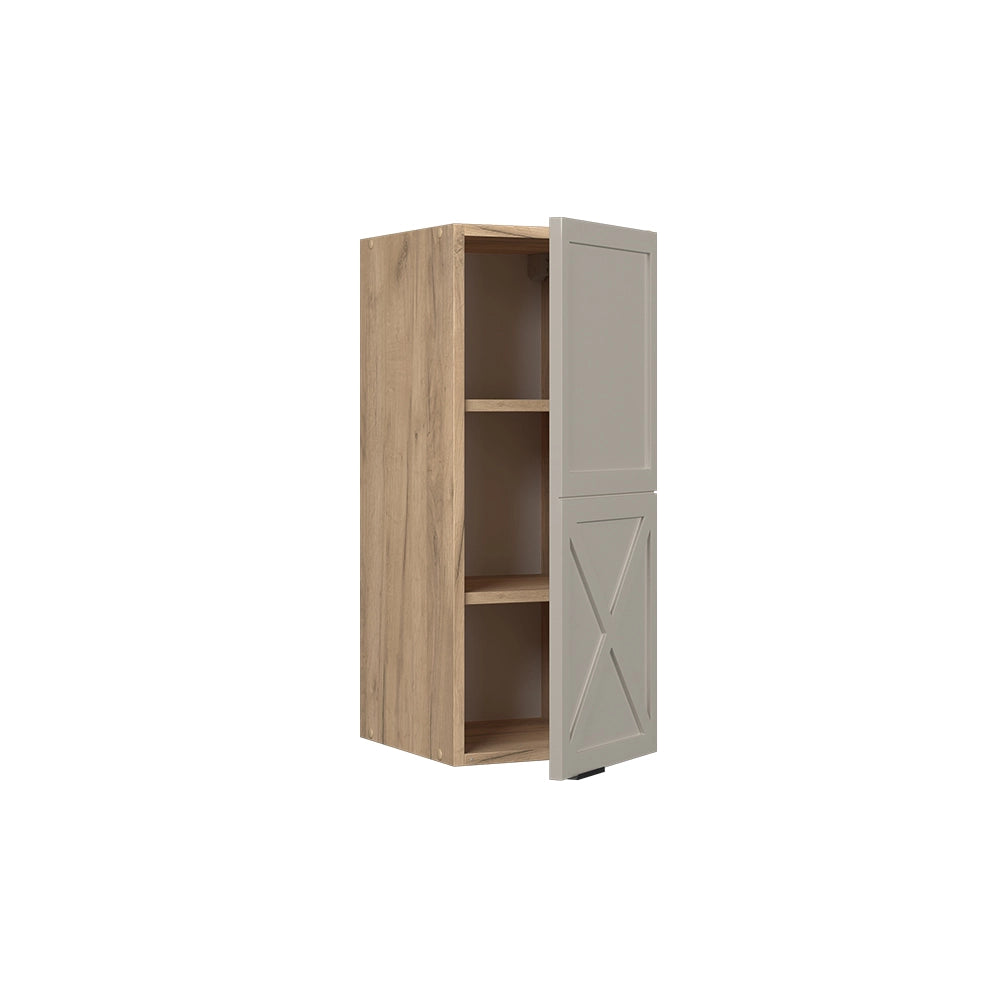 Vicco Pensile da cucina GrigioBeige 30 cm
