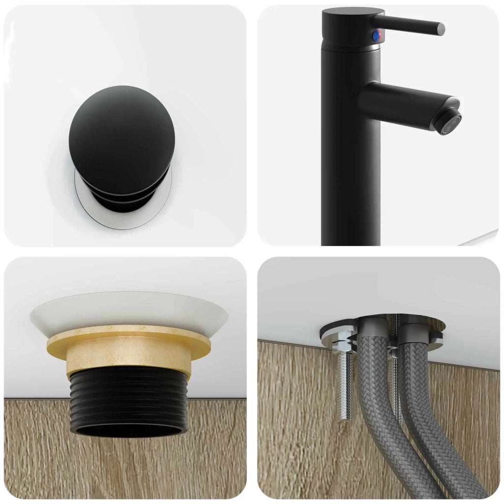 Lavabo da Parete Rovere Sonoma 40 x 41 x 39 cm CFW4591122