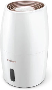 Umidificatore 2000 Serie - Umidificazione NanoCloud igienica - 99,97% di batteri eliminati - 200 ml/h - 2L serbatoio d'acqua - Ultra Silenzioso (33 dB) - 3 velocità - Modalità Auto&Sonno - Timer - Bianco (HU2716/10)