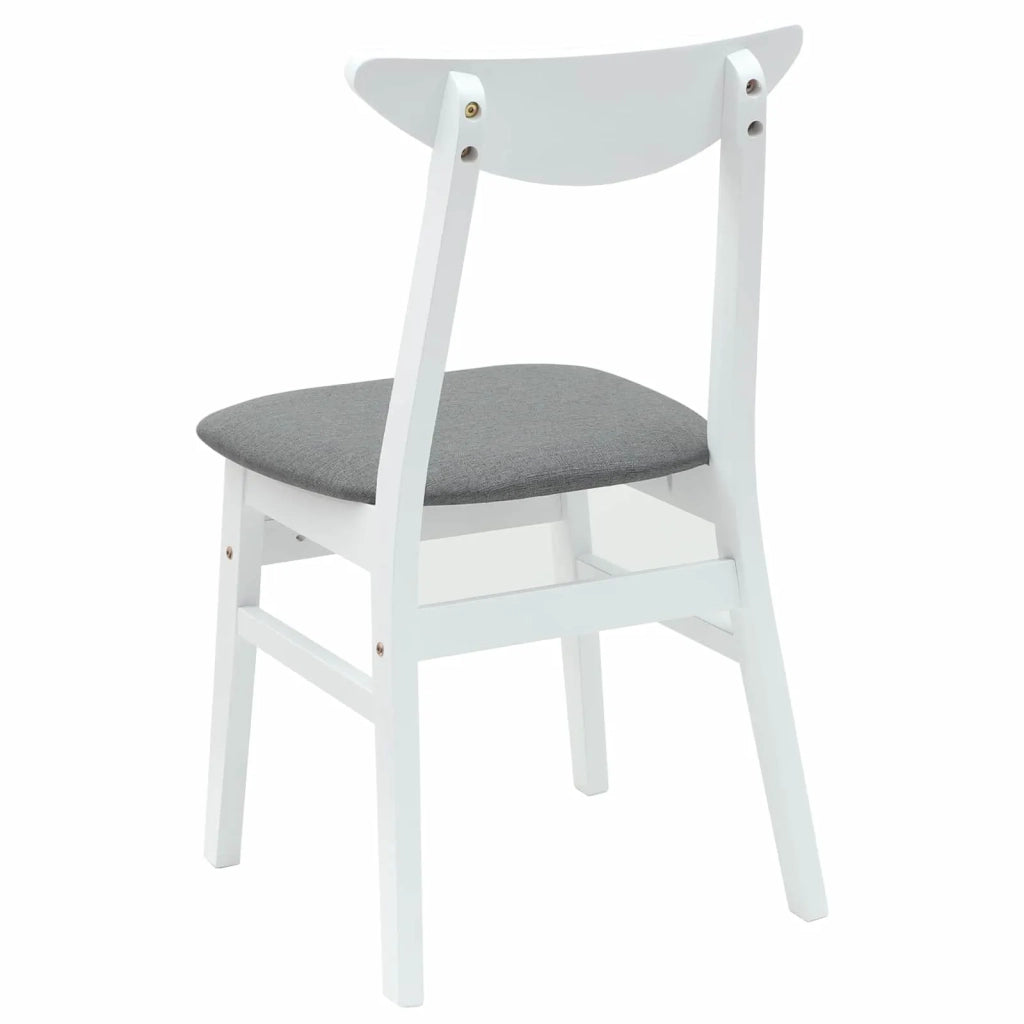 Sedie da pranzo 2 pcs Bianco 42 x 47.5 x 81 cm